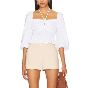 Bailey 44 'Shani' White Poplin Top Size XL - NWT